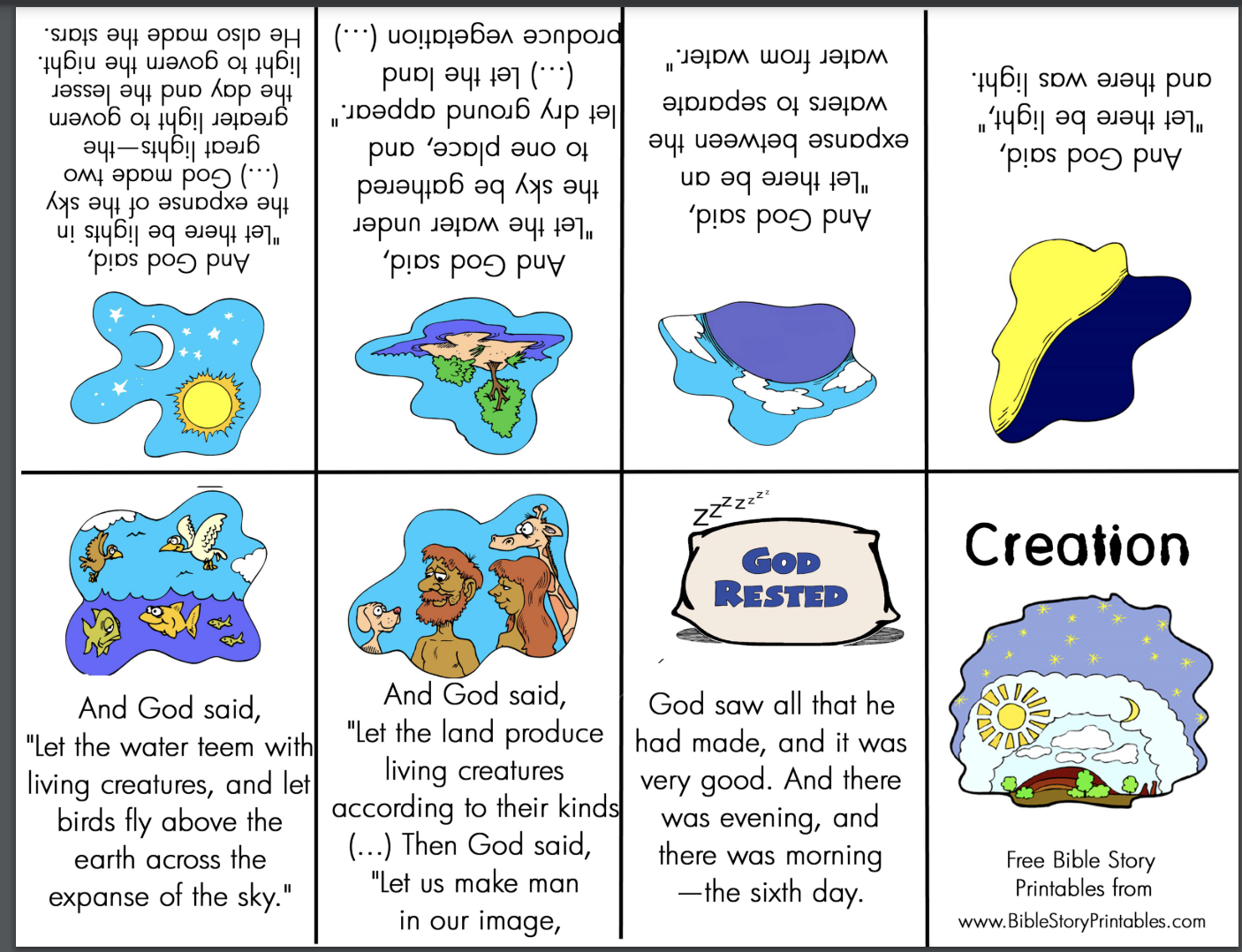 Creation Bible Story
