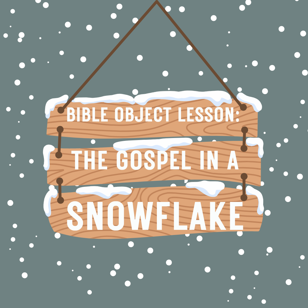 snowflake science object lesson